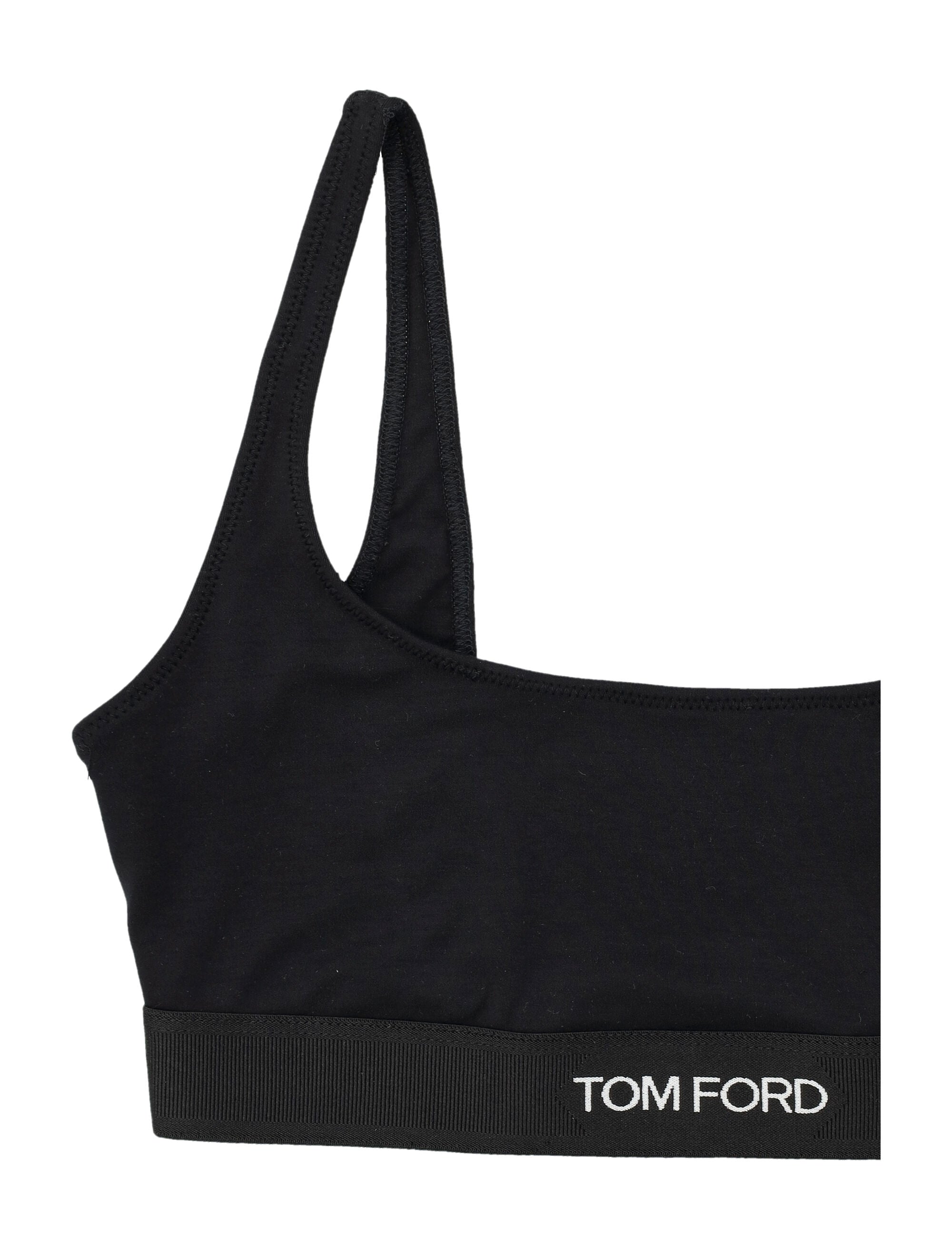 Tom Ford Signature Modal Bralette Black Bra