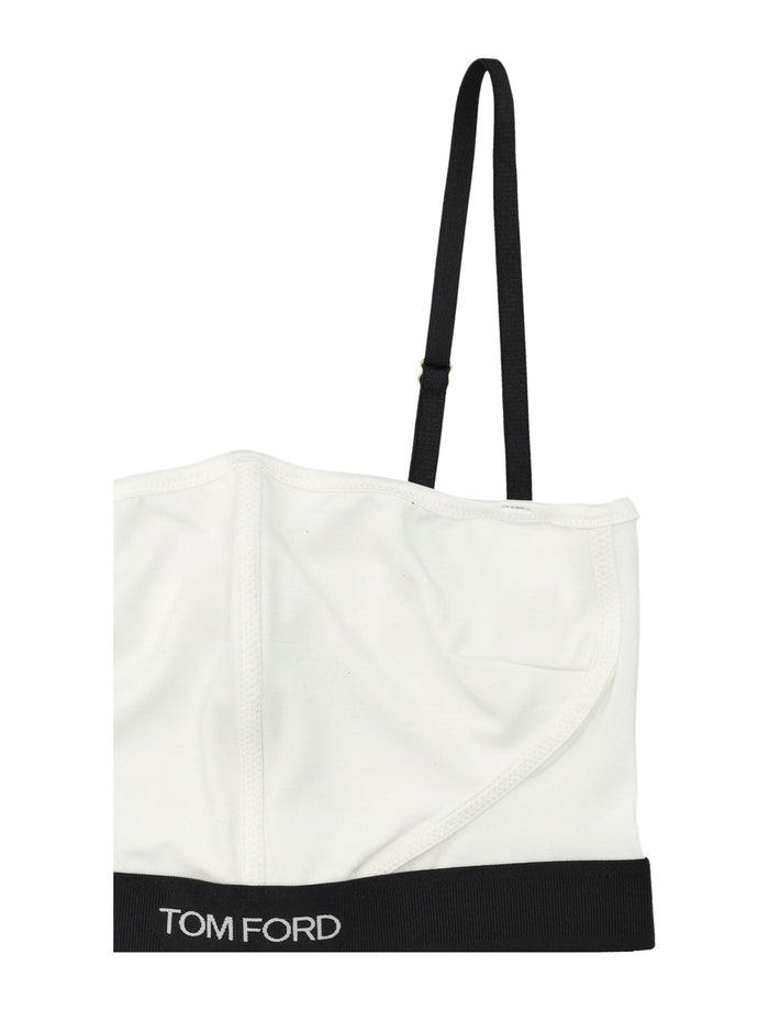 Tom Ford Modal Signature Bra White