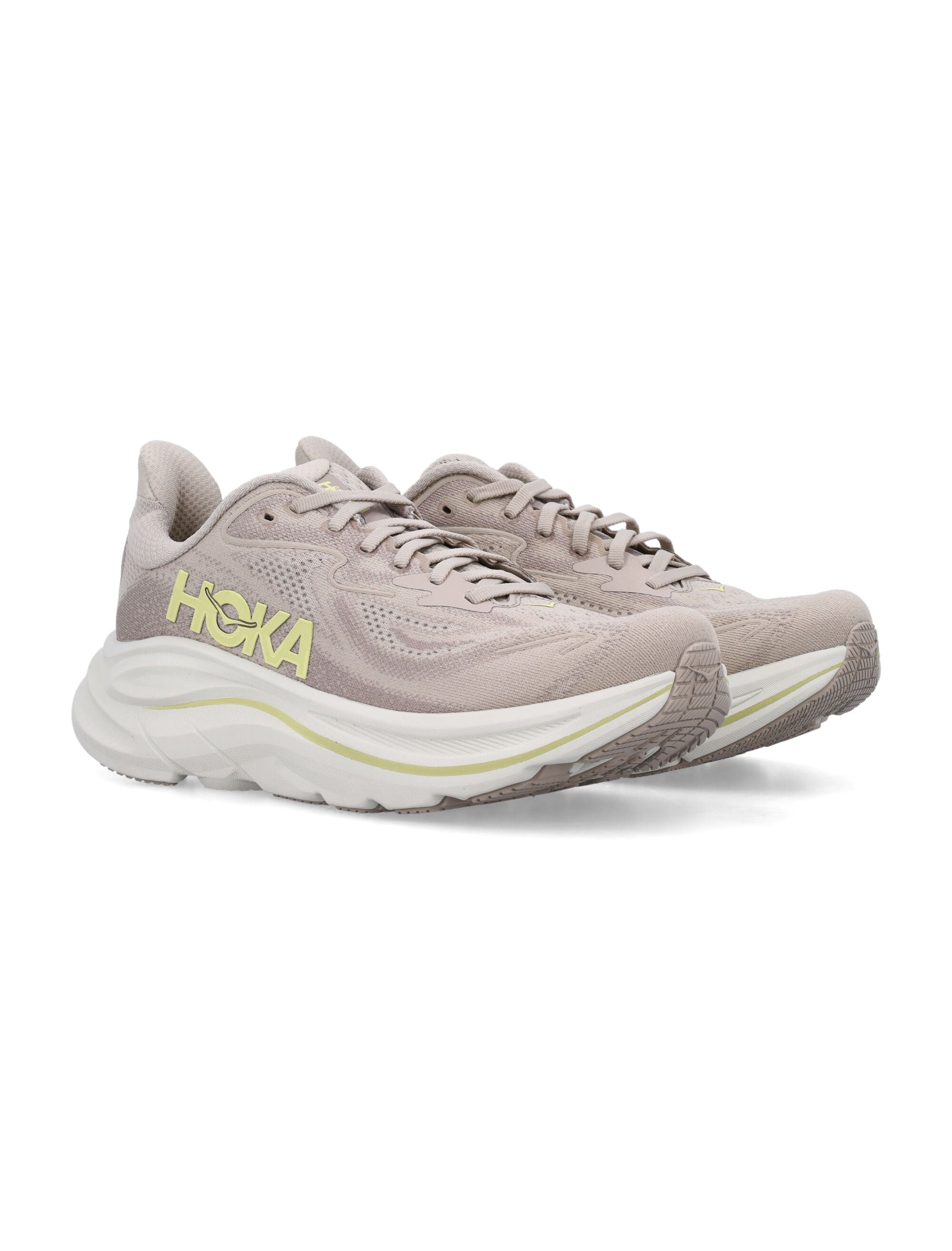 Clifton 10 Raw Linen Mesh Sole Sneaker