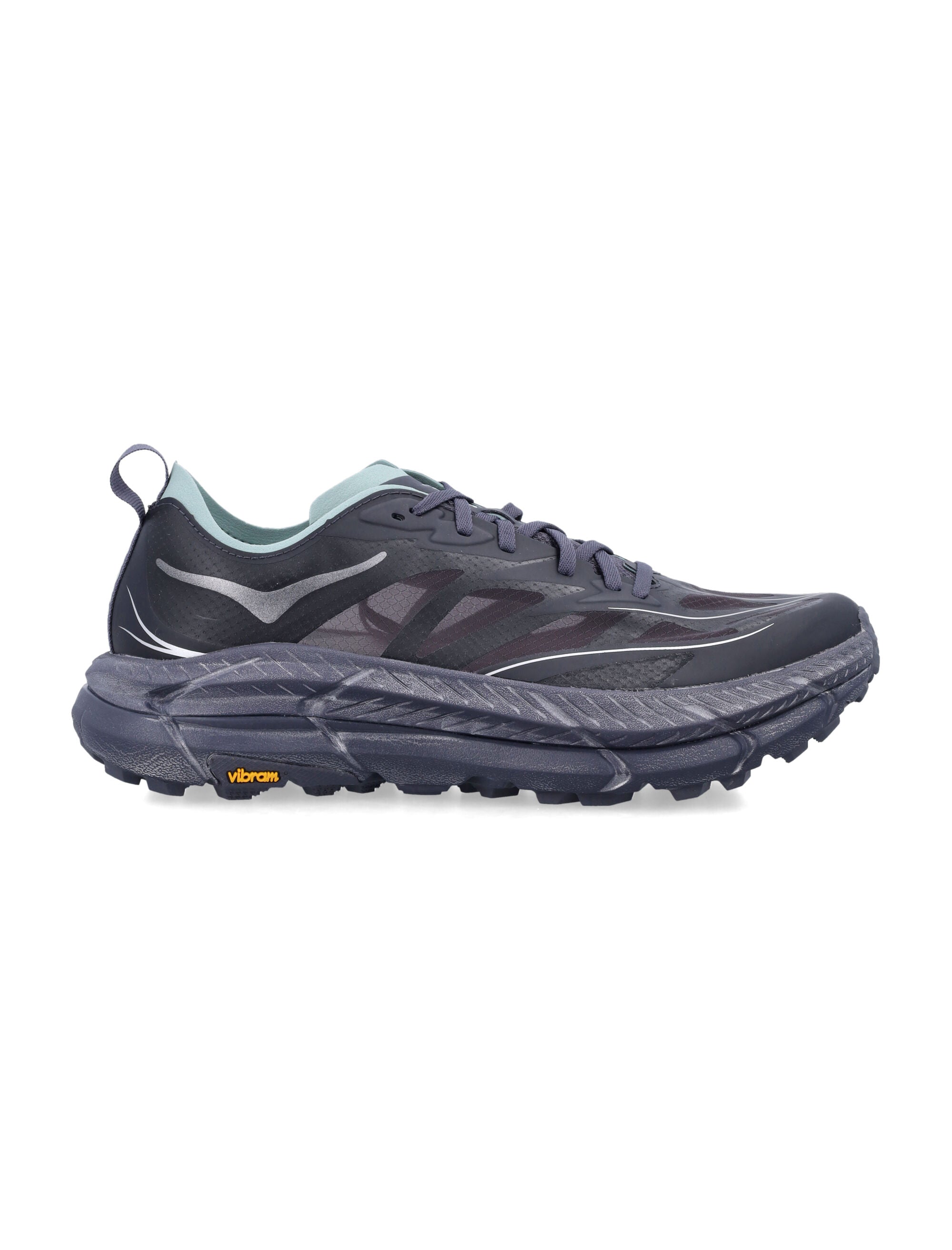 Hoka One Mafate Speed 4 Lite Sneakers Charcoal Grey Synthetic Sole