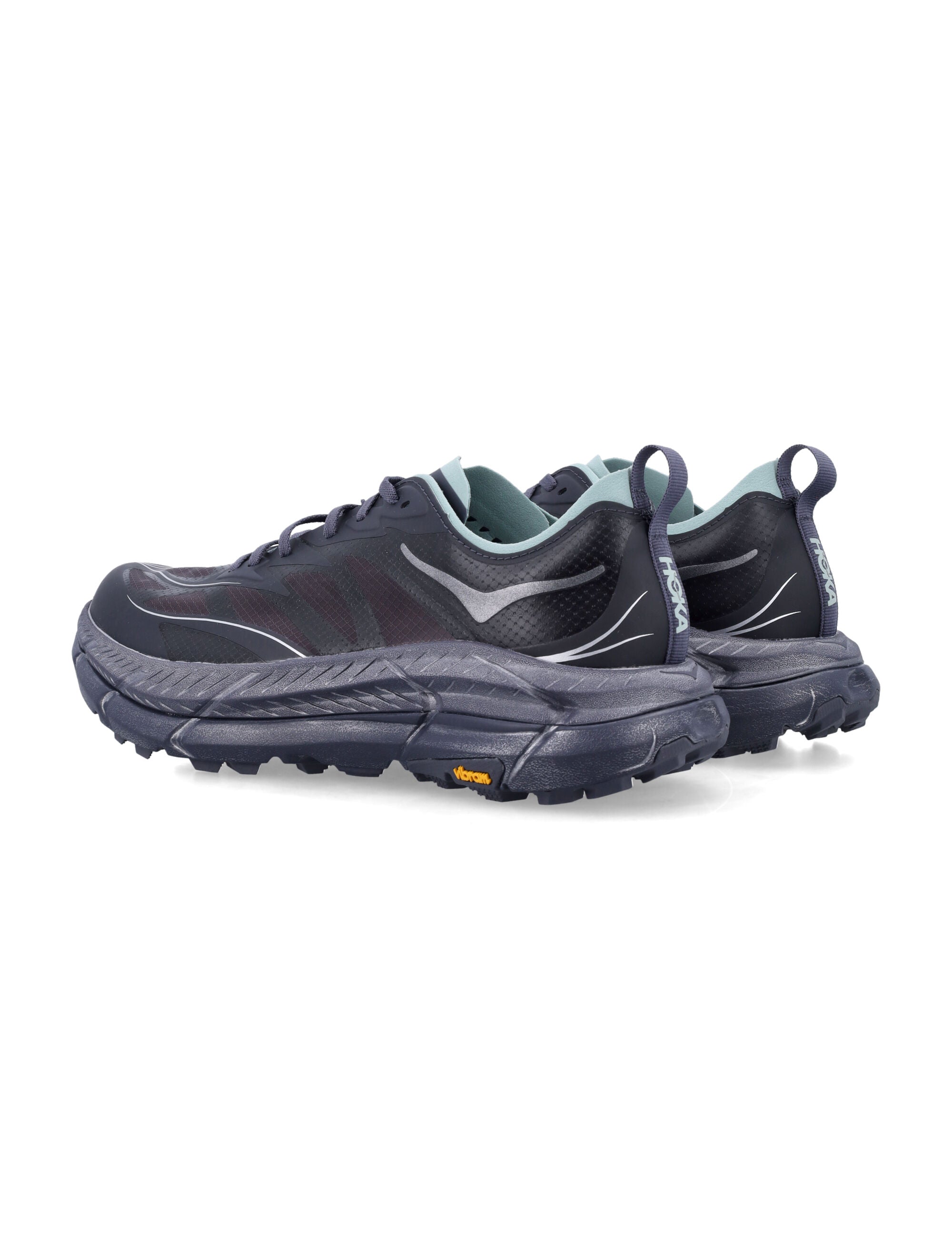 Hoka One Mafate Speed 4 Lite Sneakers Charcoal Grey Synthetic Sole