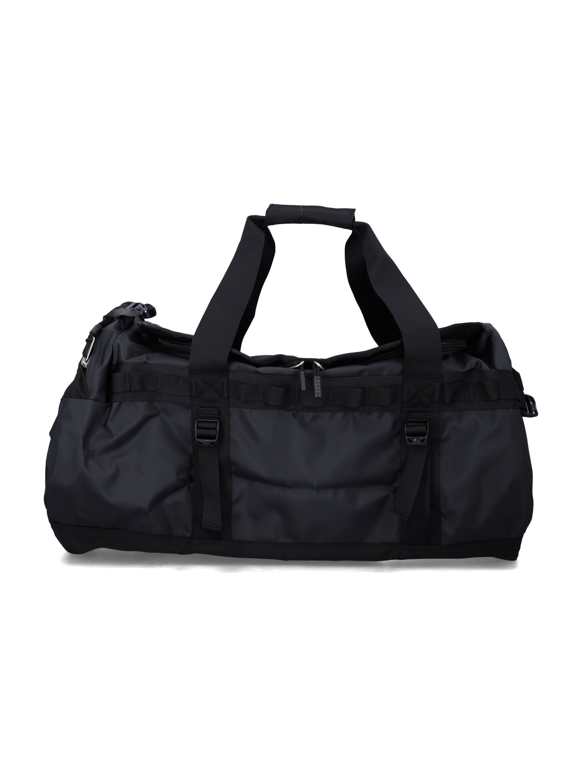 The North Face Basecamp M Duffel Bag Black Recycled Poly Tarpaulin Backpack