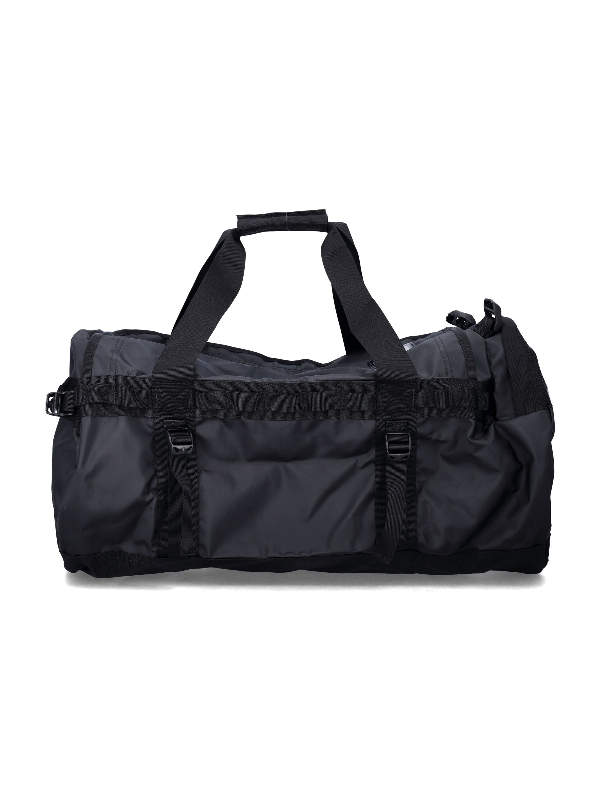 The North Face Basecamp M Duffel Bag Black Recycled Poly Tarpaulin Backpack