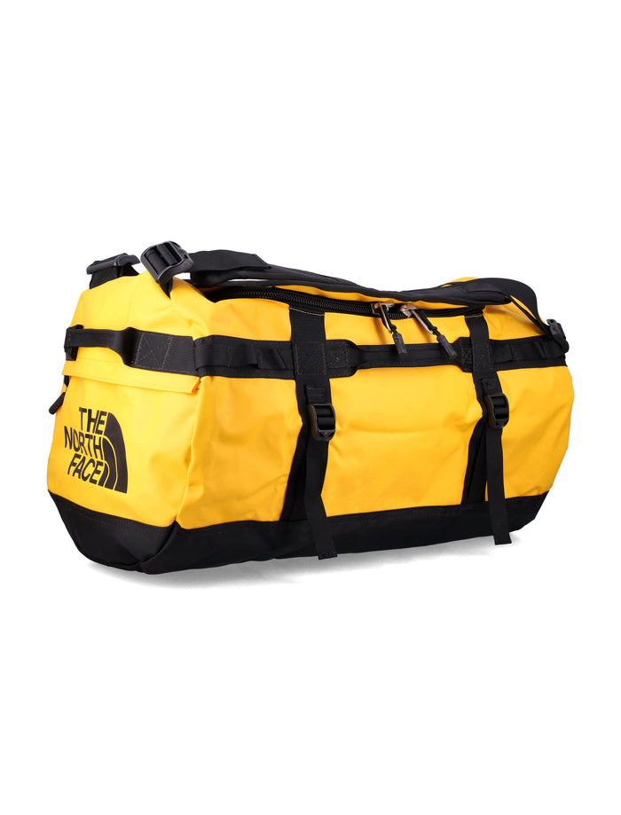The North Face Base Camp S Duffle Yellow Recycled Poly Tarpaulin Backpack