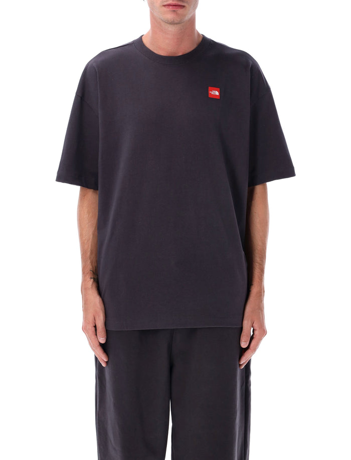 The North Face Red Box t-shirt Black Cotton Tshirt