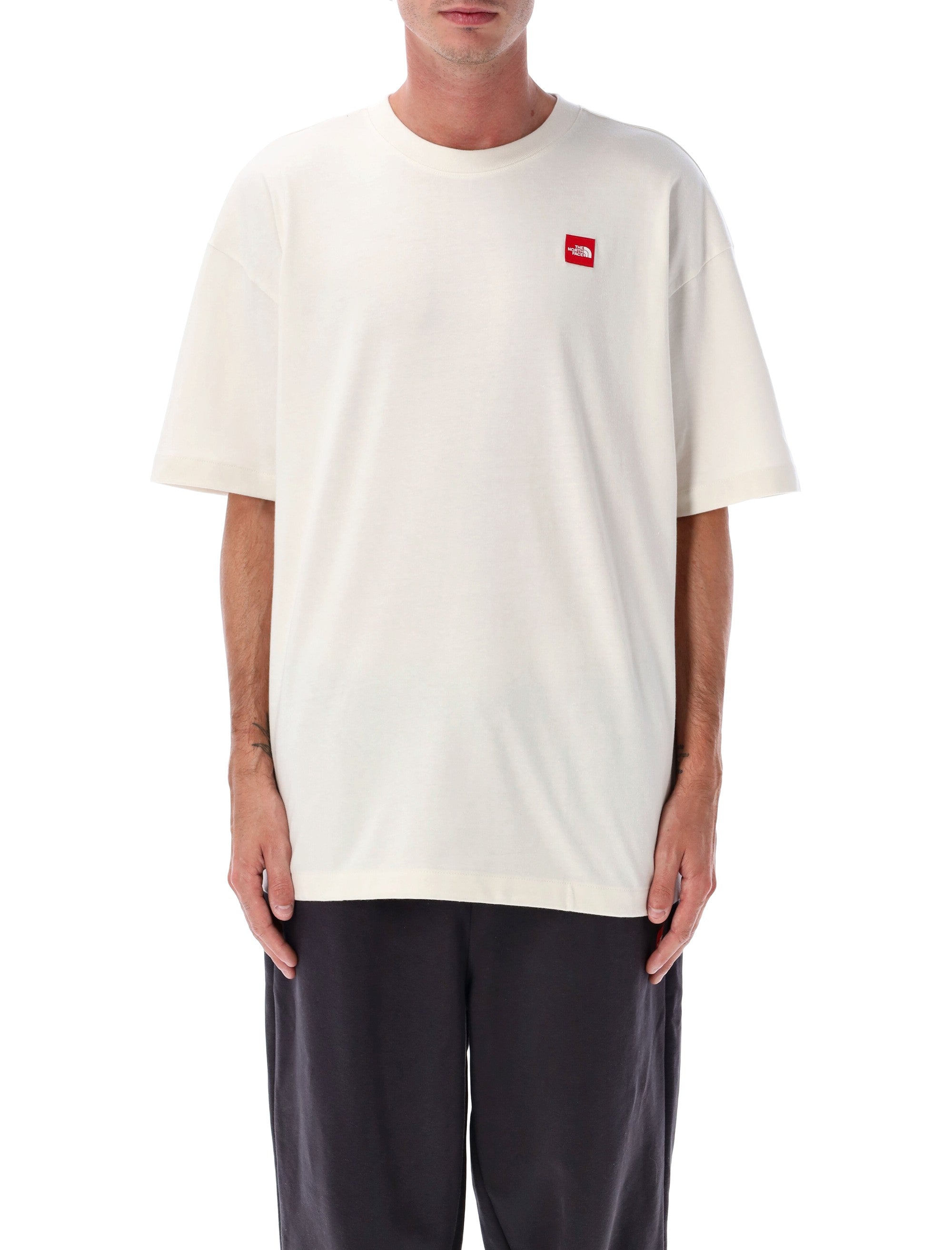The North Face Red Box t-shirt White Cotton Tshirt