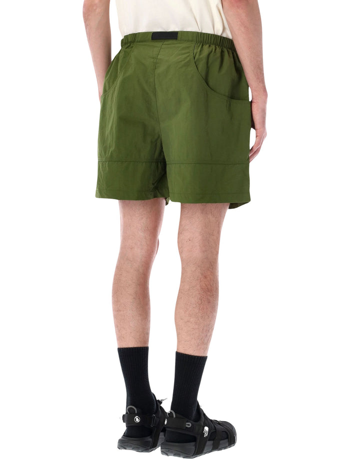 The North Face Red Box Nylon Shorts Olive Recycled