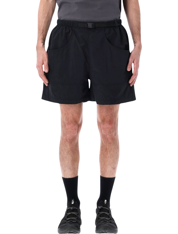 The North Face Red Box Nylon Shorts Black Recycled