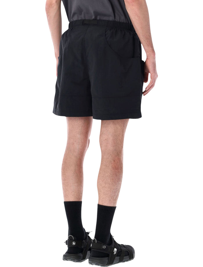 The North Face Red Box Nylon Shorts Black Recycled
