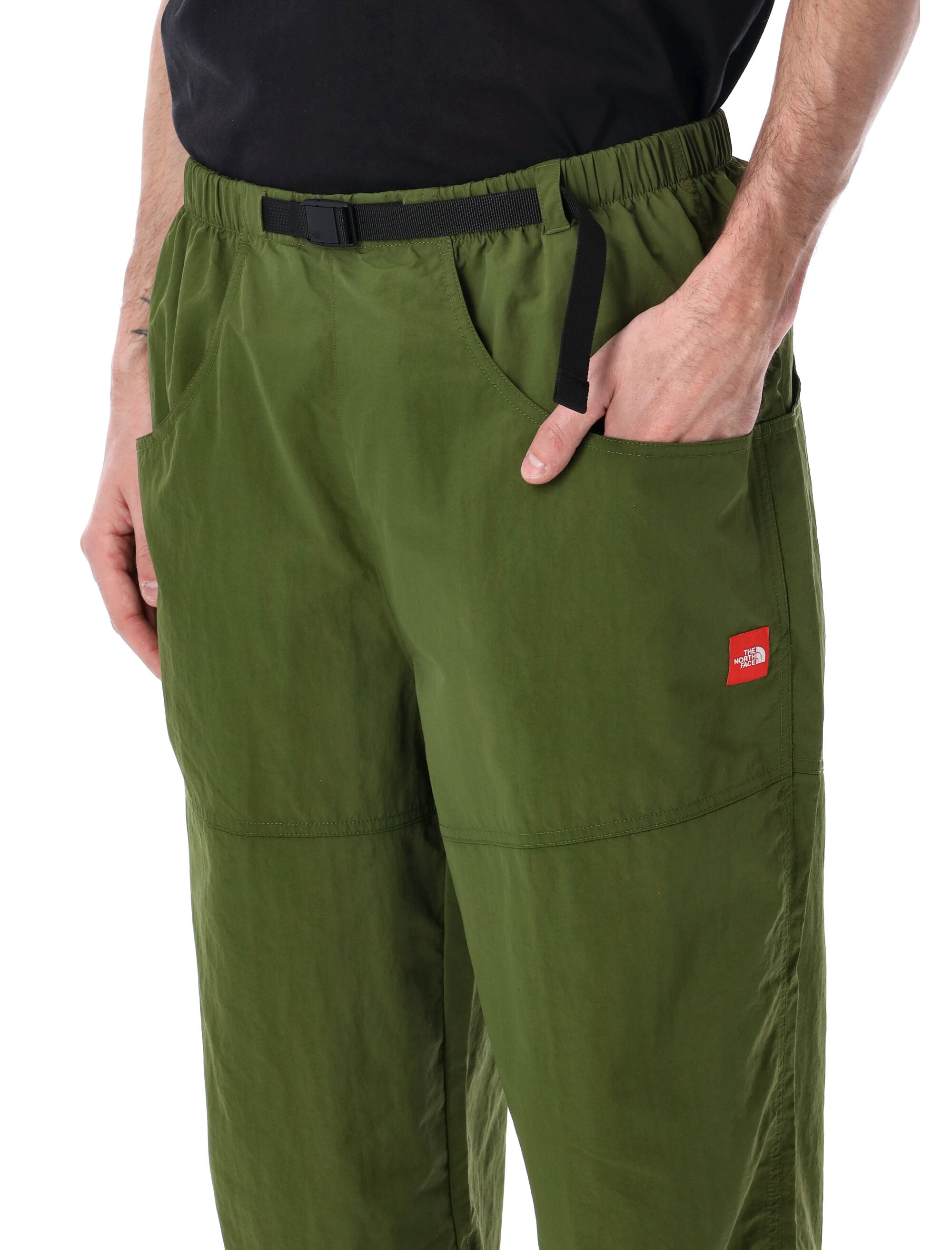 The North Face Red Box Nylon Outdoor Pants Olive