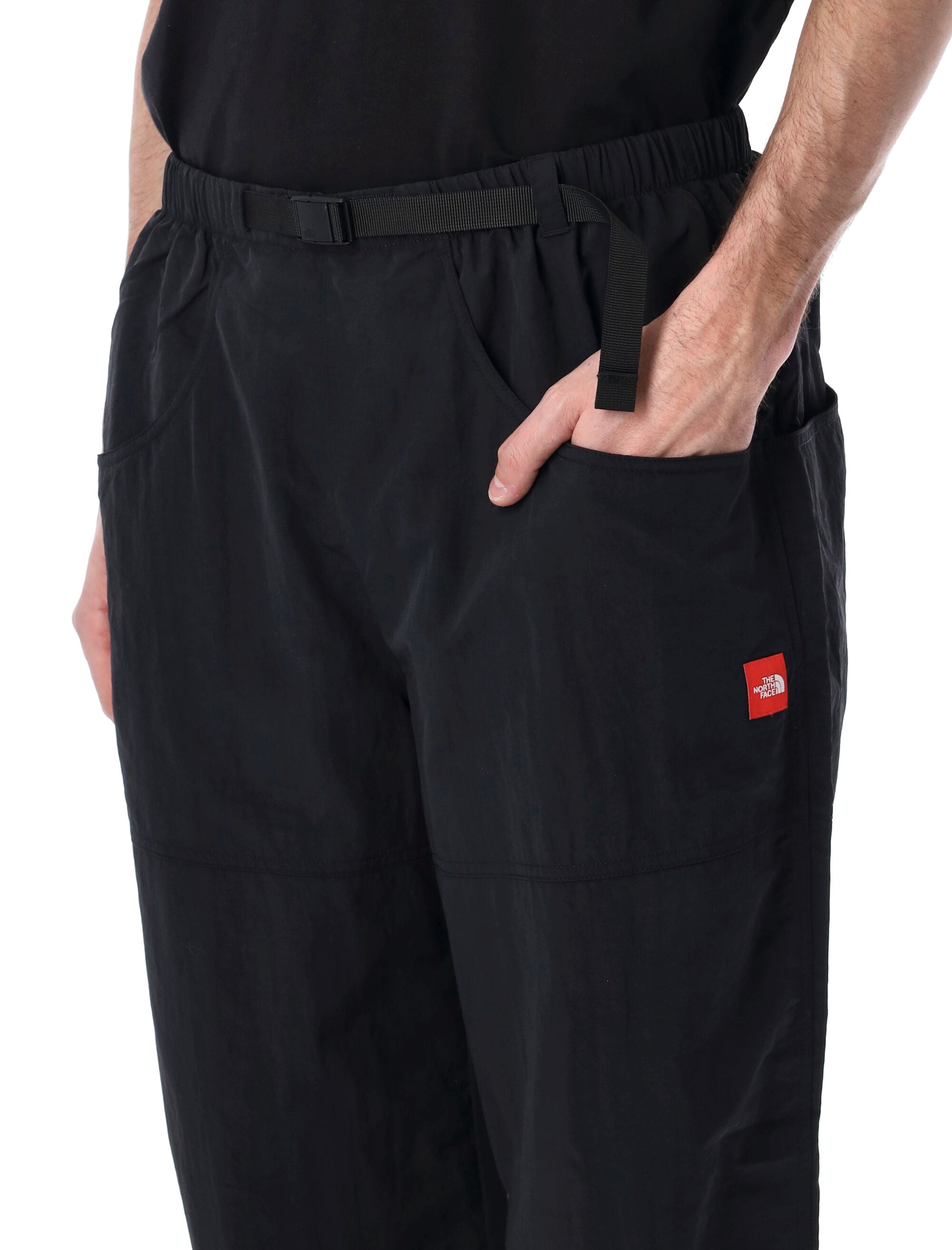 The North Face Red Box Nylon Outdoor Pants Black