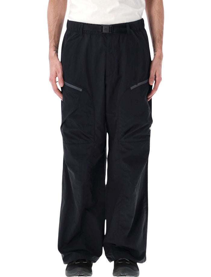 The North Face Nse Wide-Leg Pants With Belt Black Nylon