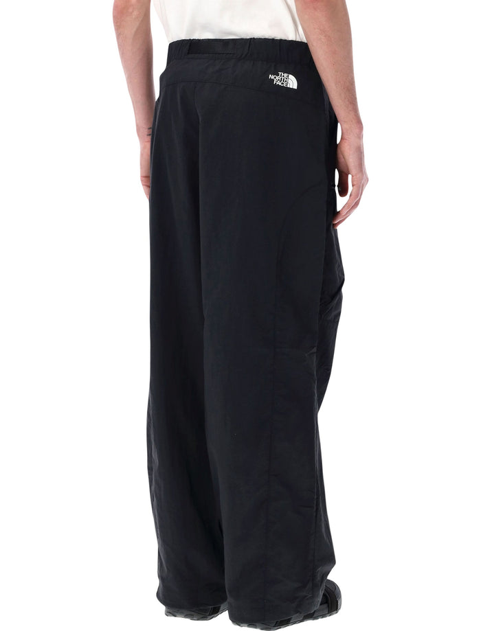 The North Face Nse Wide-Leg Pants With Belt Black Nylon