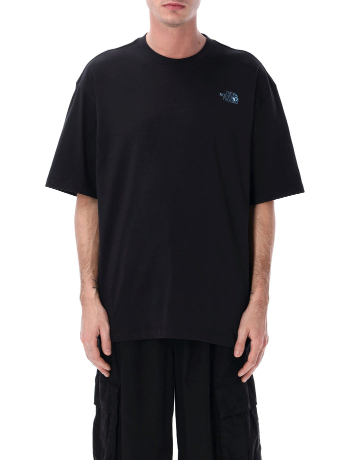 The North Face Liquid NSE Box Oversized Graphic t-shirt Black Cotton Tshirt