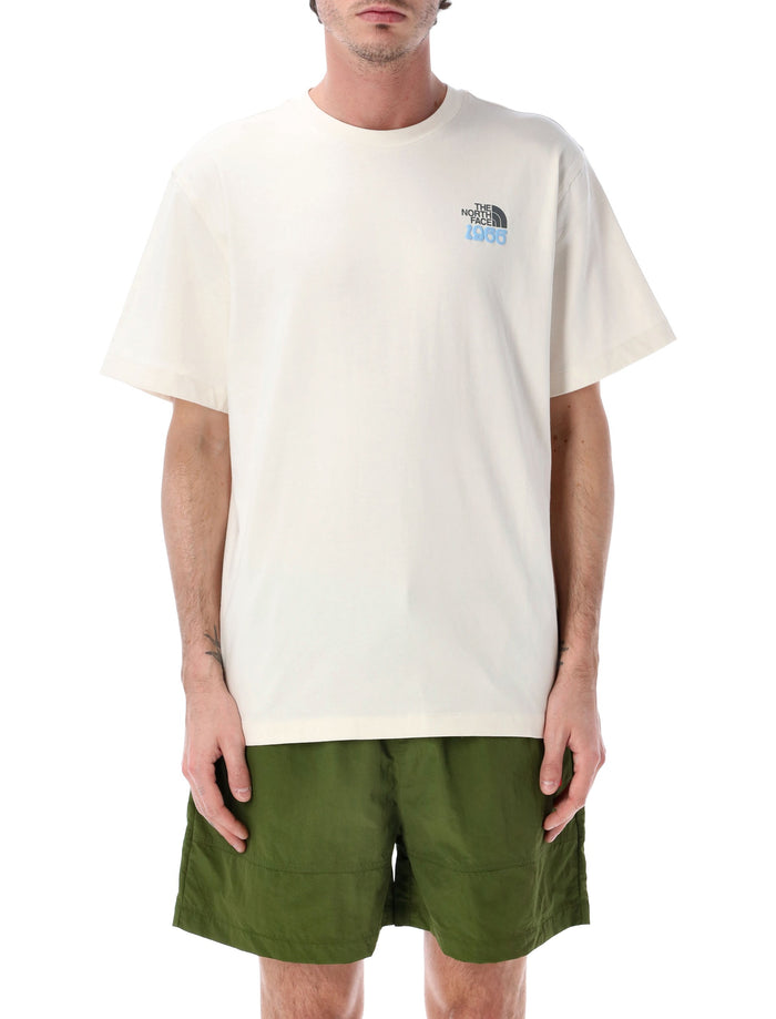 The North Face 1966 Flora Graphic Print T-Shirt White Cotton