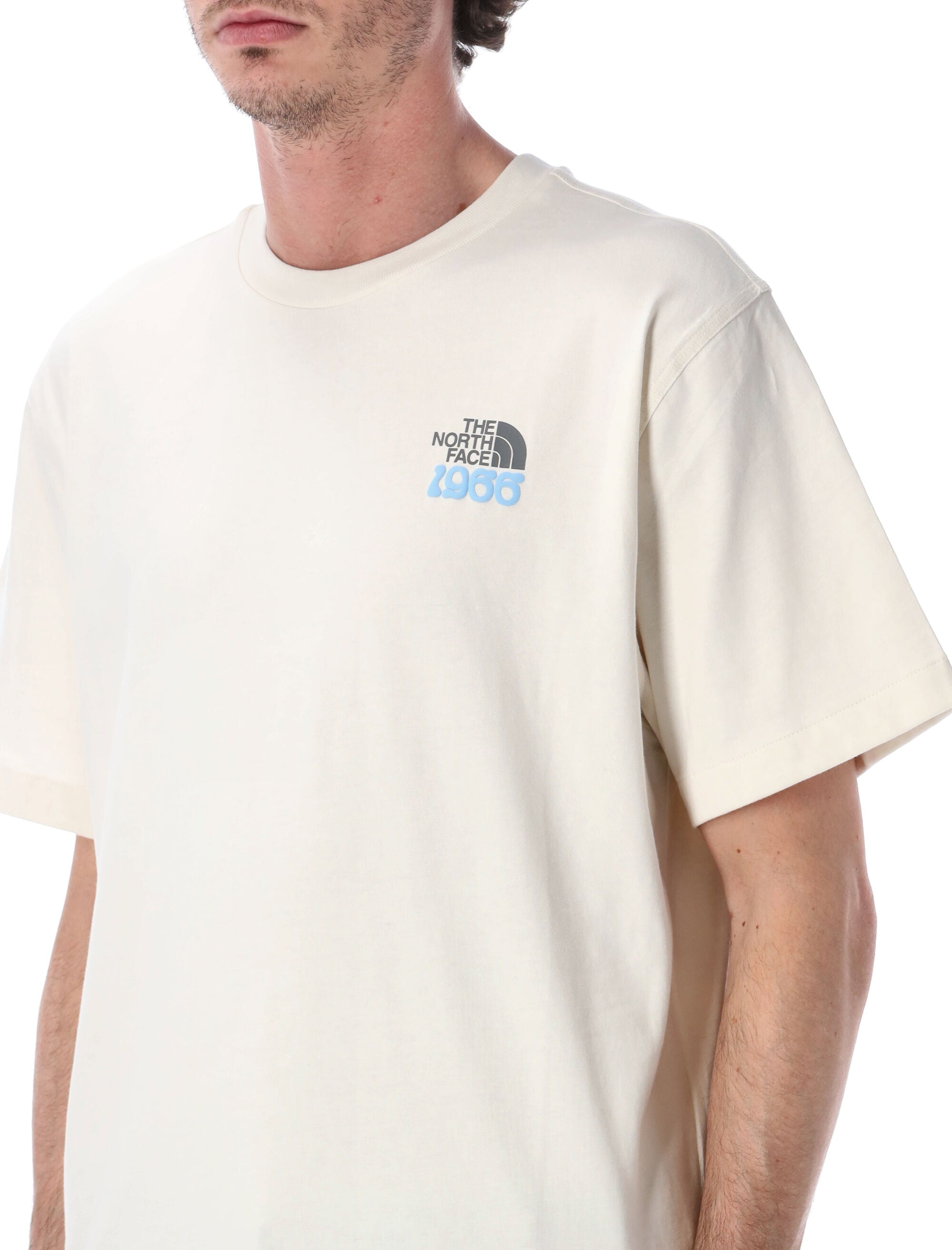 The North Face 1966 Flora Graphic Print T-Shirt White Cotton