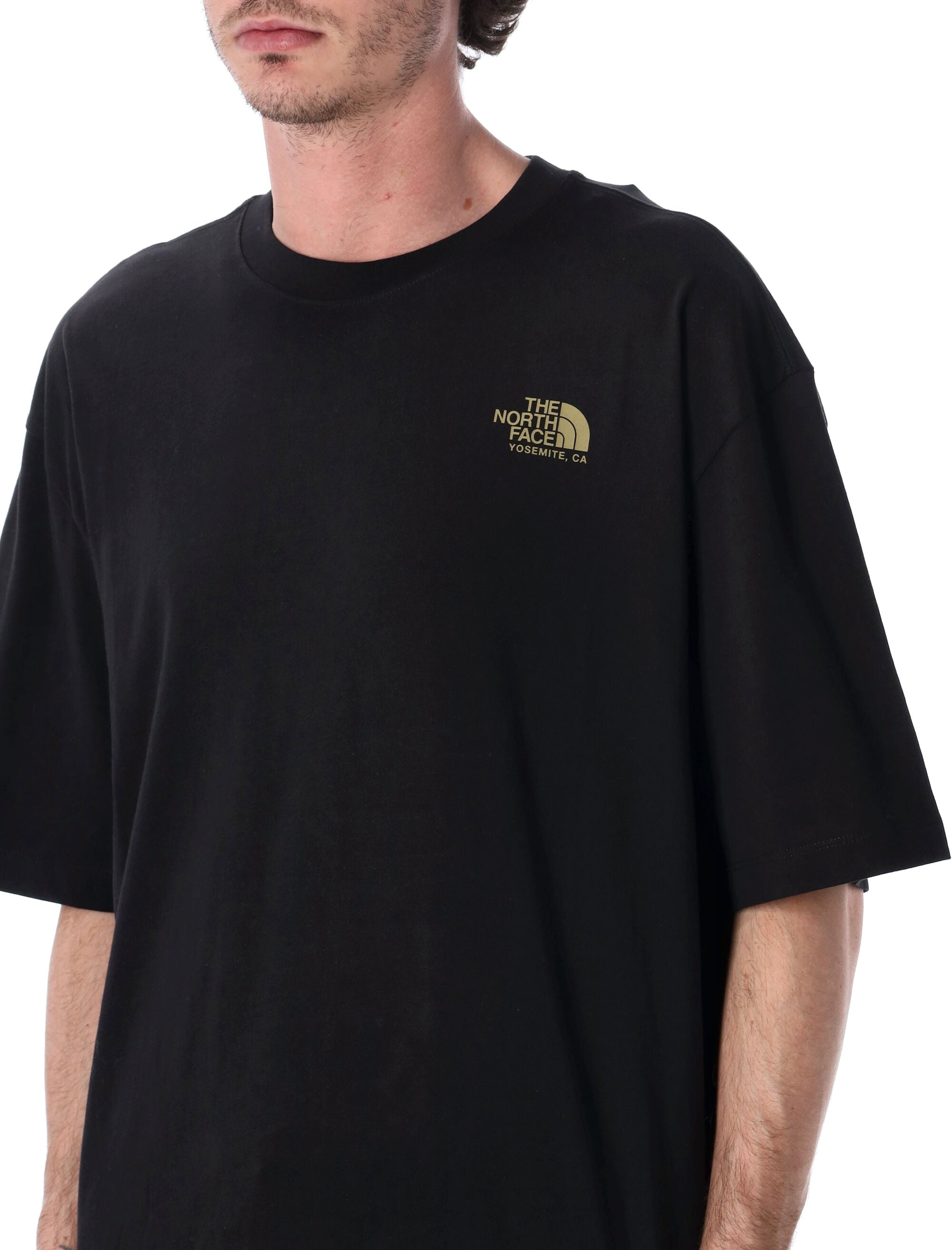 The North Face Plant & Flora Oversized T-Shirt Black Cotton