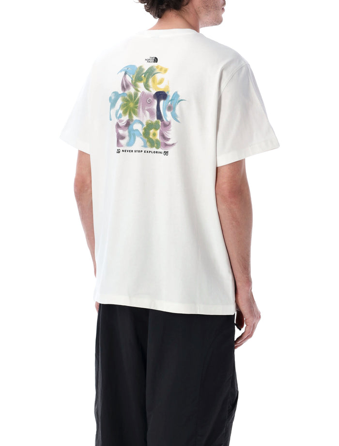 The North Face 1966 Tnf Relaxed Graphic T-Shirt White Cotton