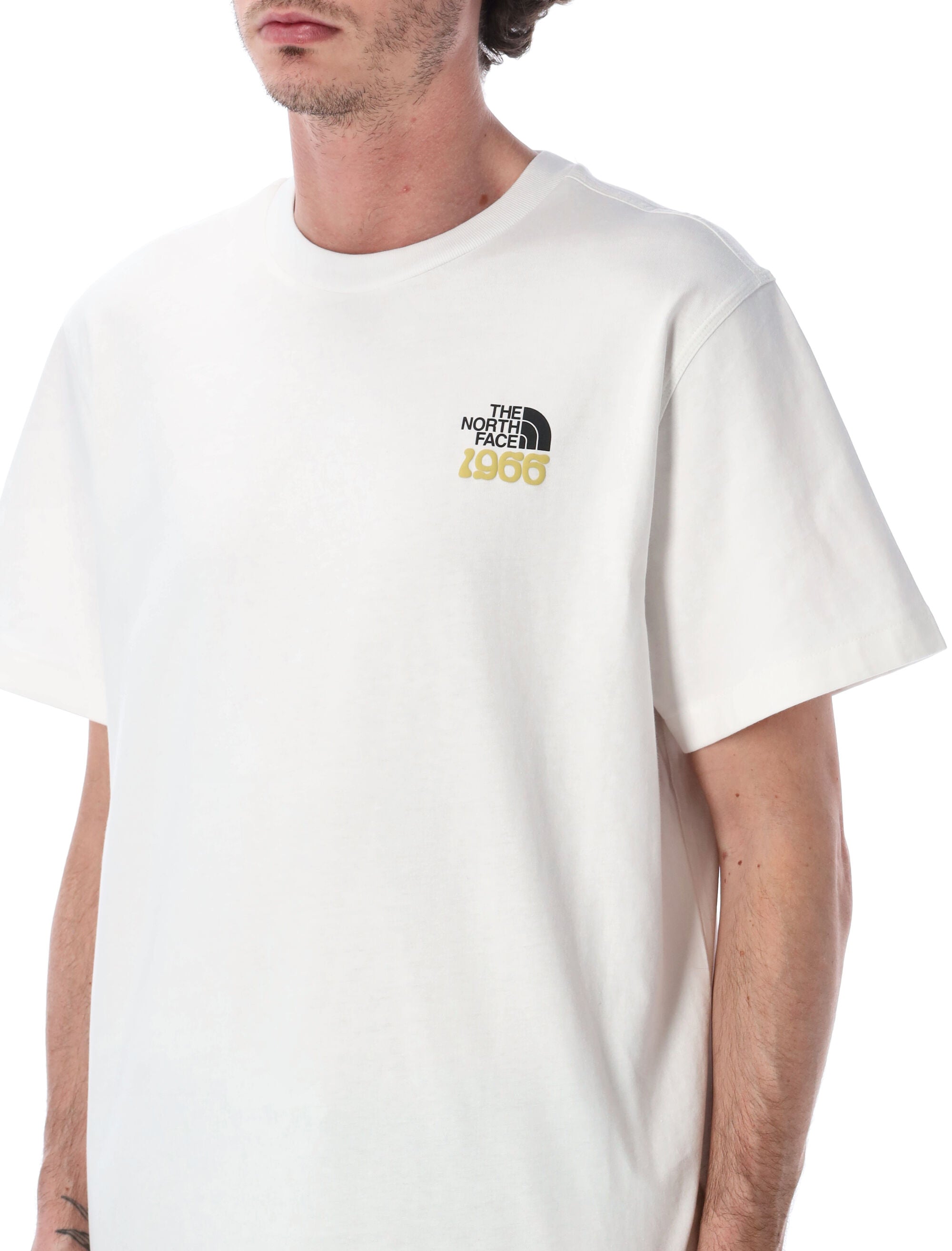 The North Face 1966 Tnf Relaxed Graphic T-Shirt White Cotton