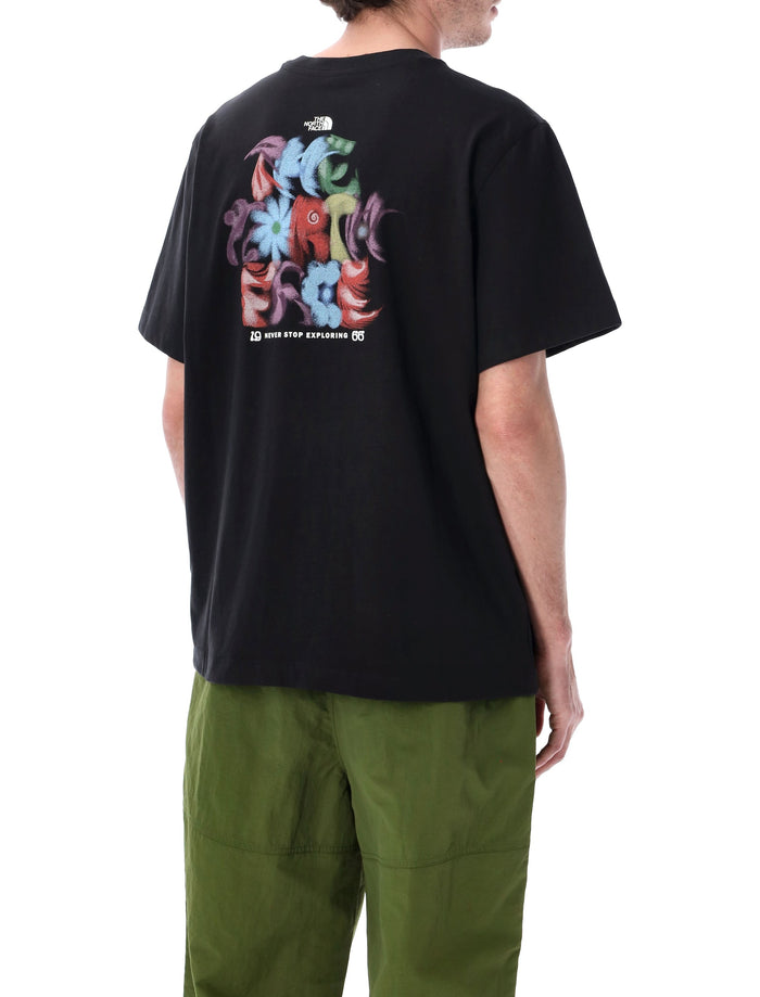 The North Face 1966 Tnf Relaxed Graphic T-Shirt Black Cotton