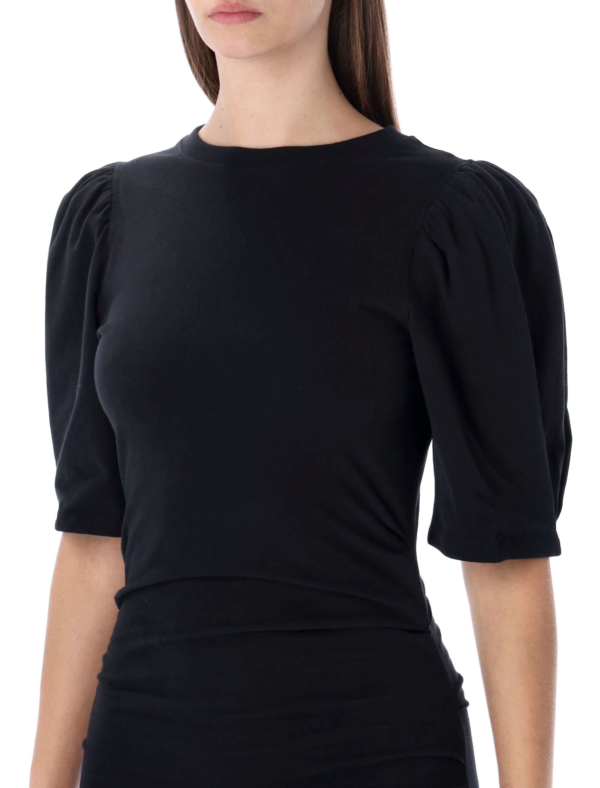 Isabel Marant Mylda organic cotton dress Black