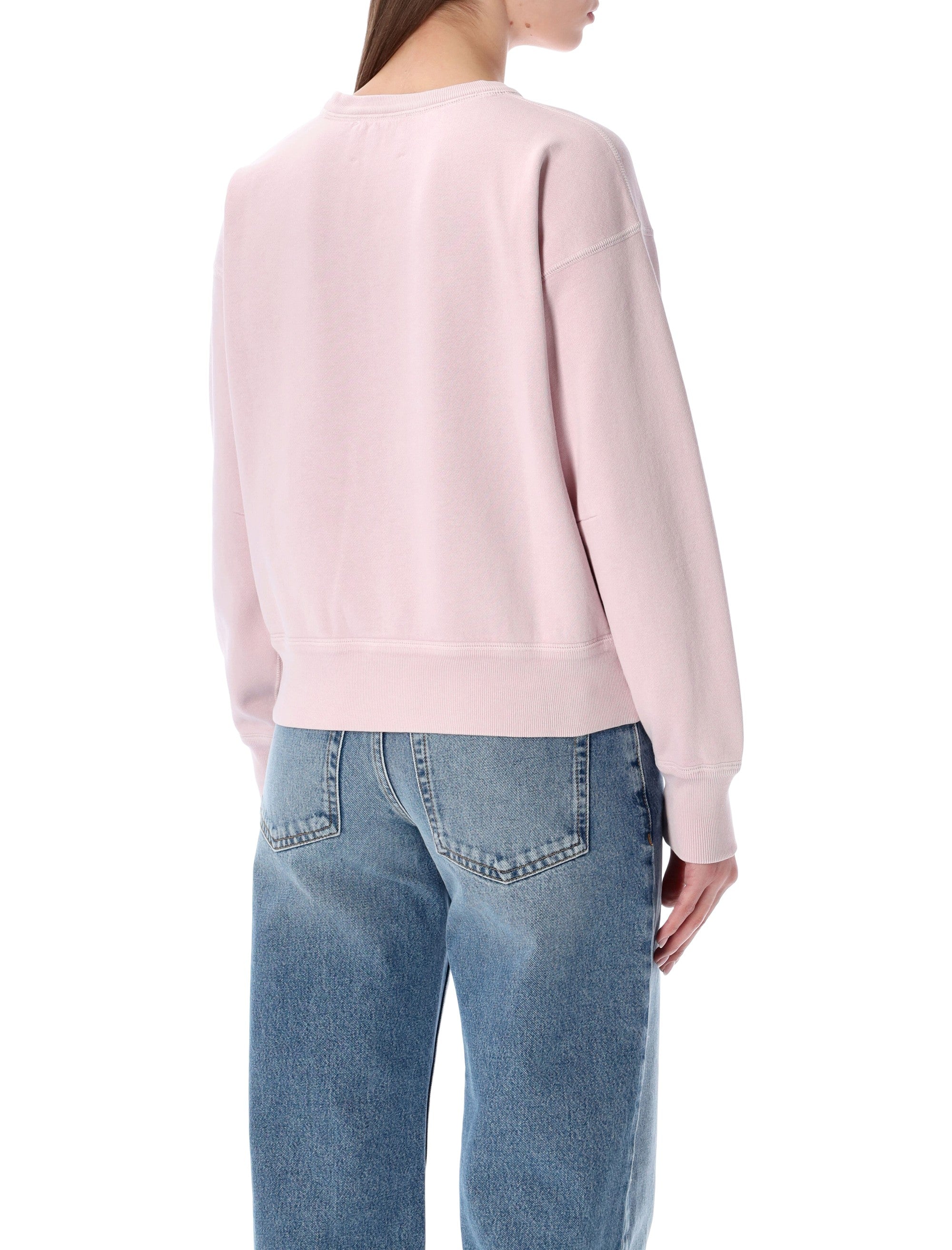Marant Étoile Mobyli cotton sweatshirt Light Pink