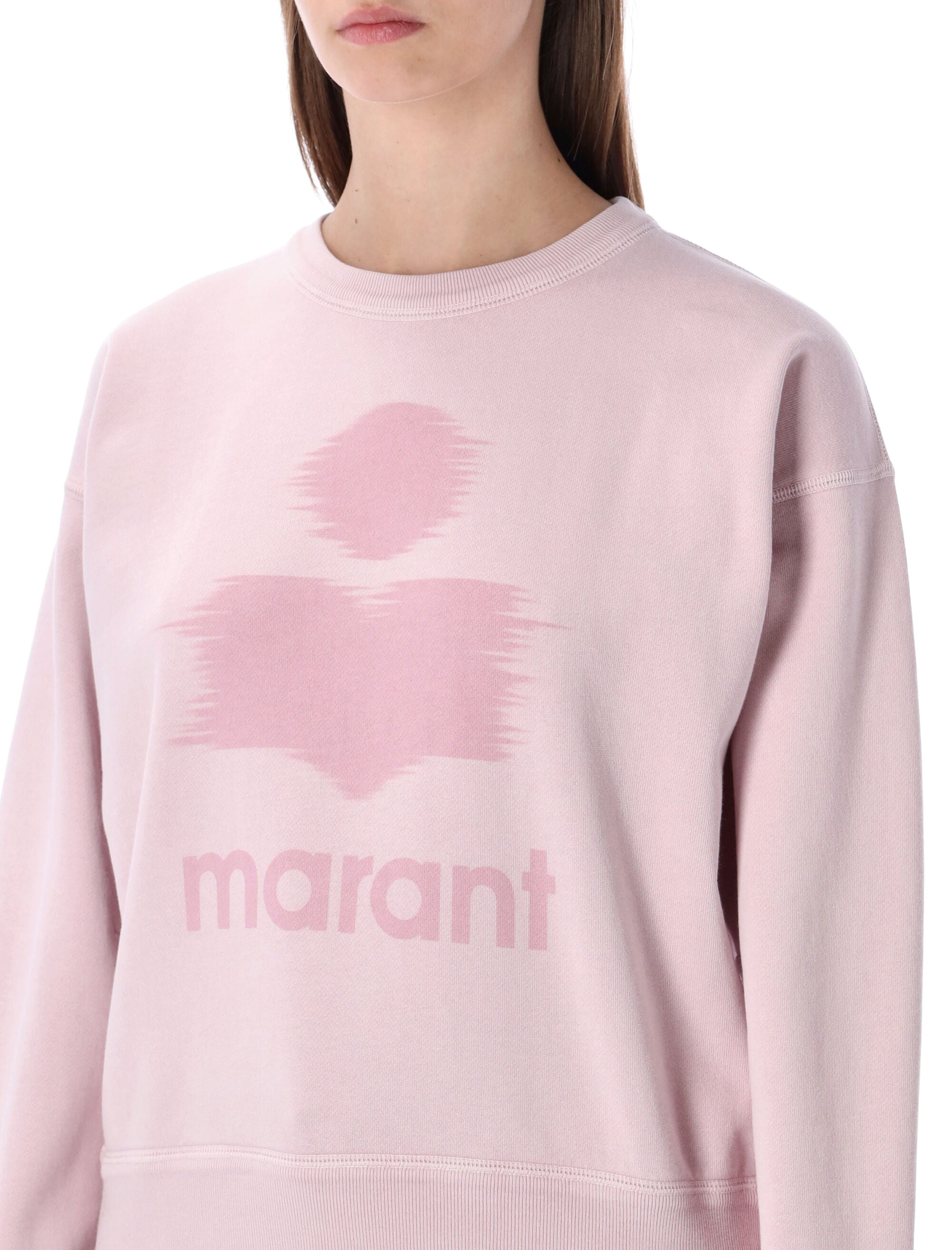Marant Étoile Mobyli cotton sweatshirt Light Pink