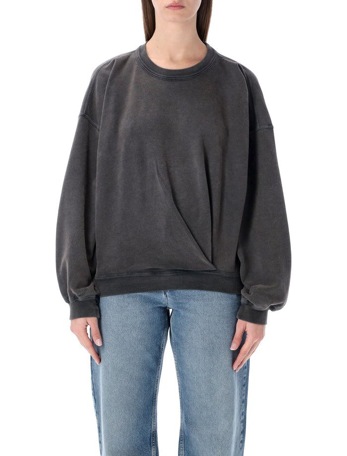 Marant Étoile Sauria cotton sweatshirt Faded Black