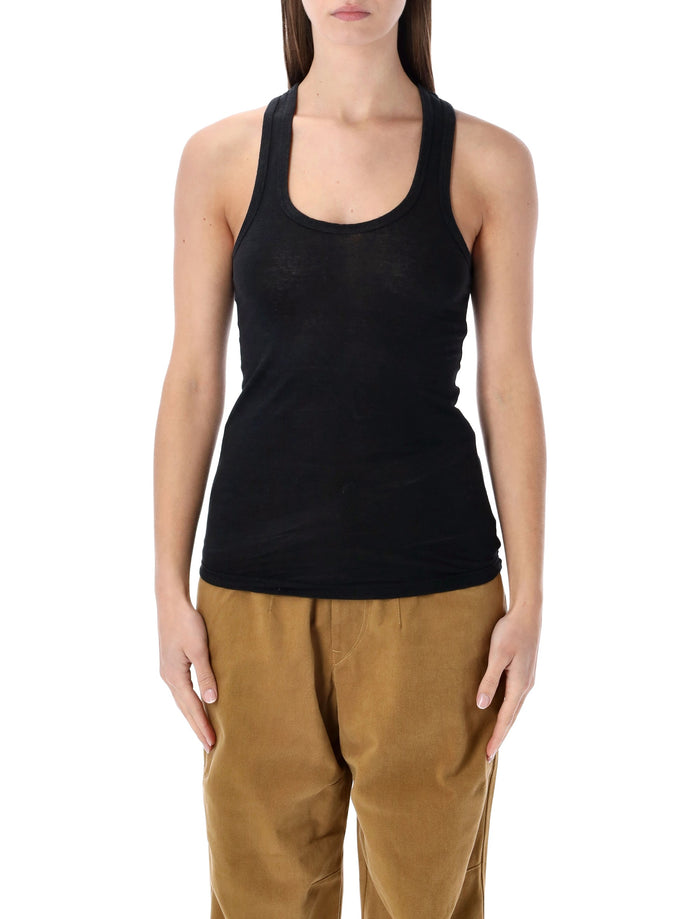 Marant Étoile Thea linen tank Black