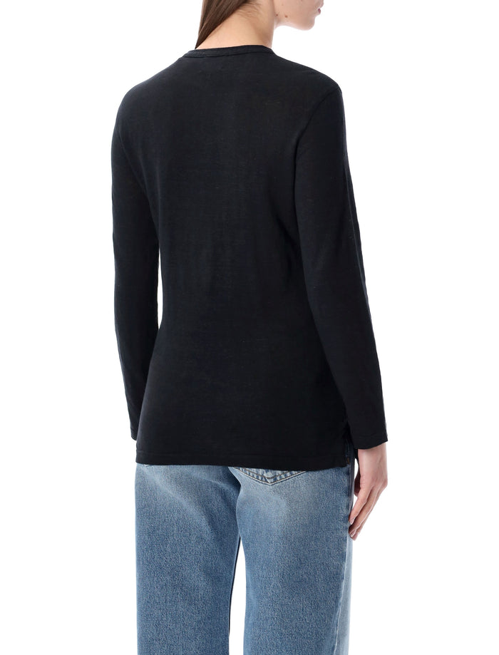 Marant Étoile Lucy Linen T-Shirt Black