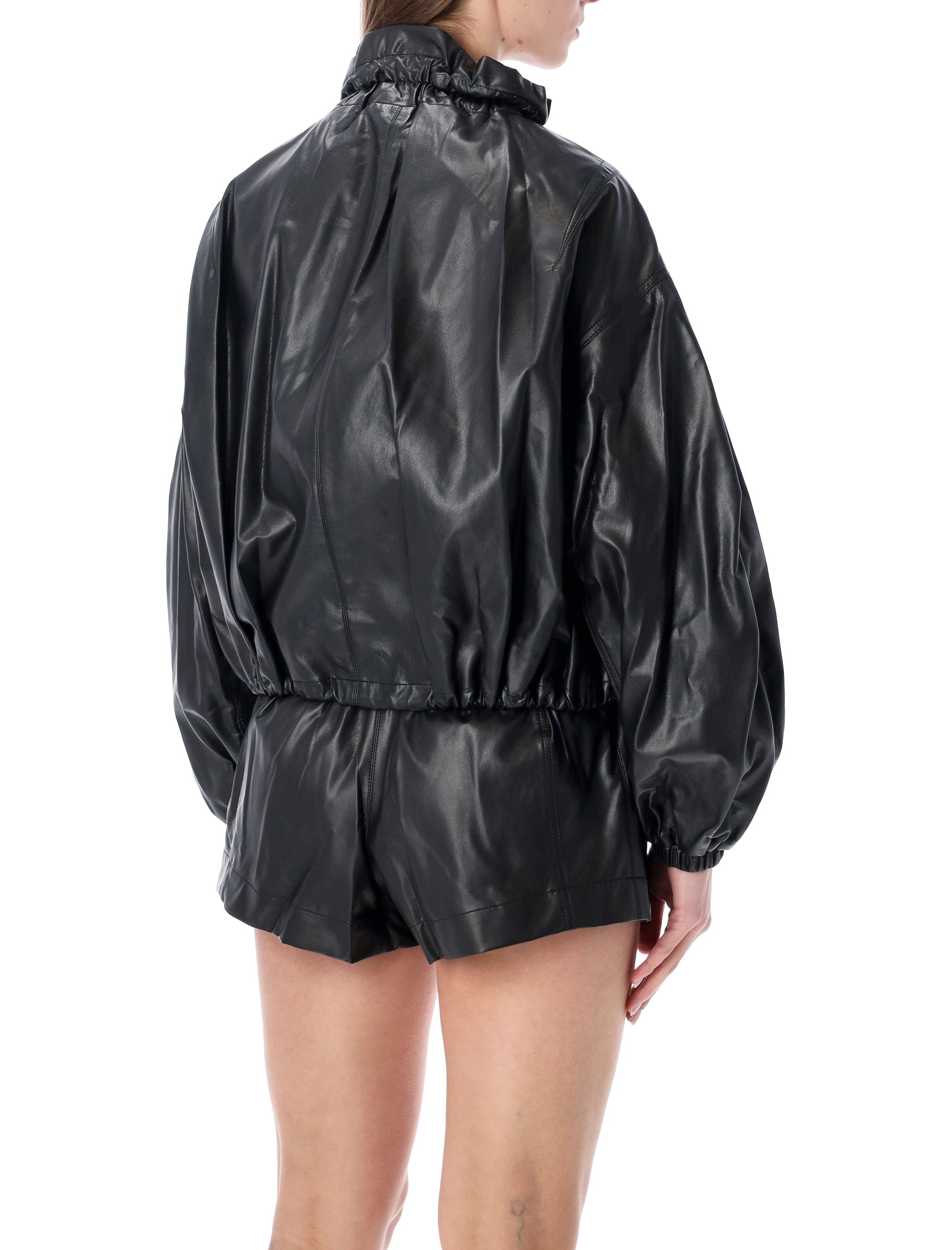 Marant Étoile Neela faux leather jacket Black Polyurethane