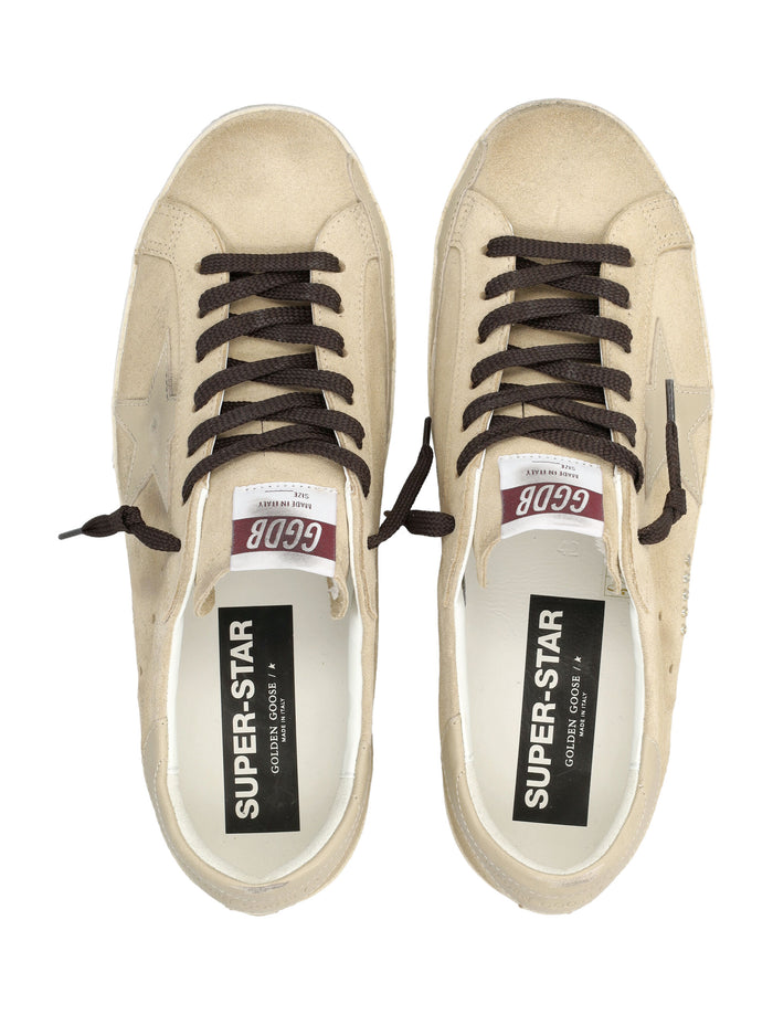 Golden Goose Super-Star suede sneakers Beige Upper