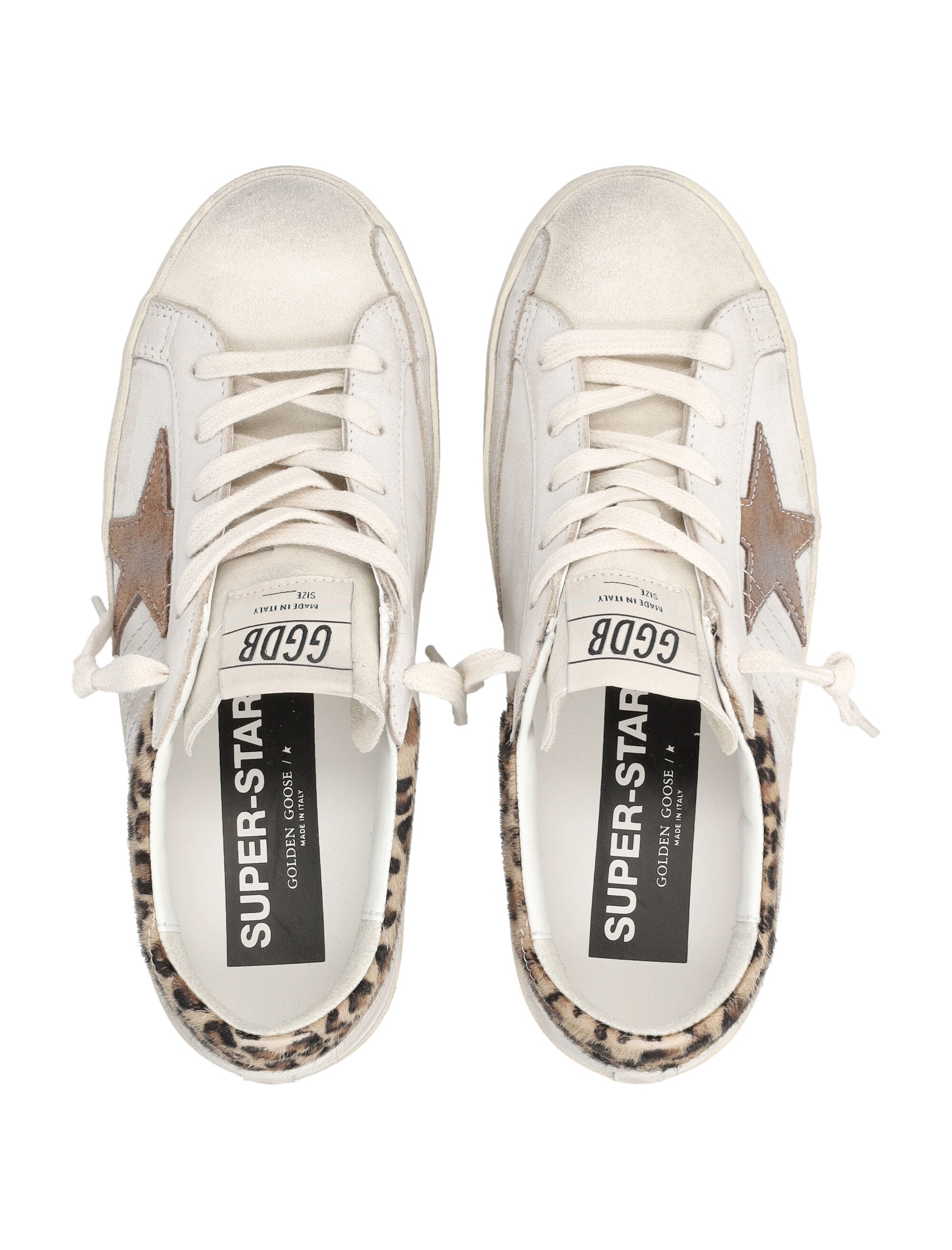 Golden Goose Super-Star Leo sneakers White Upper