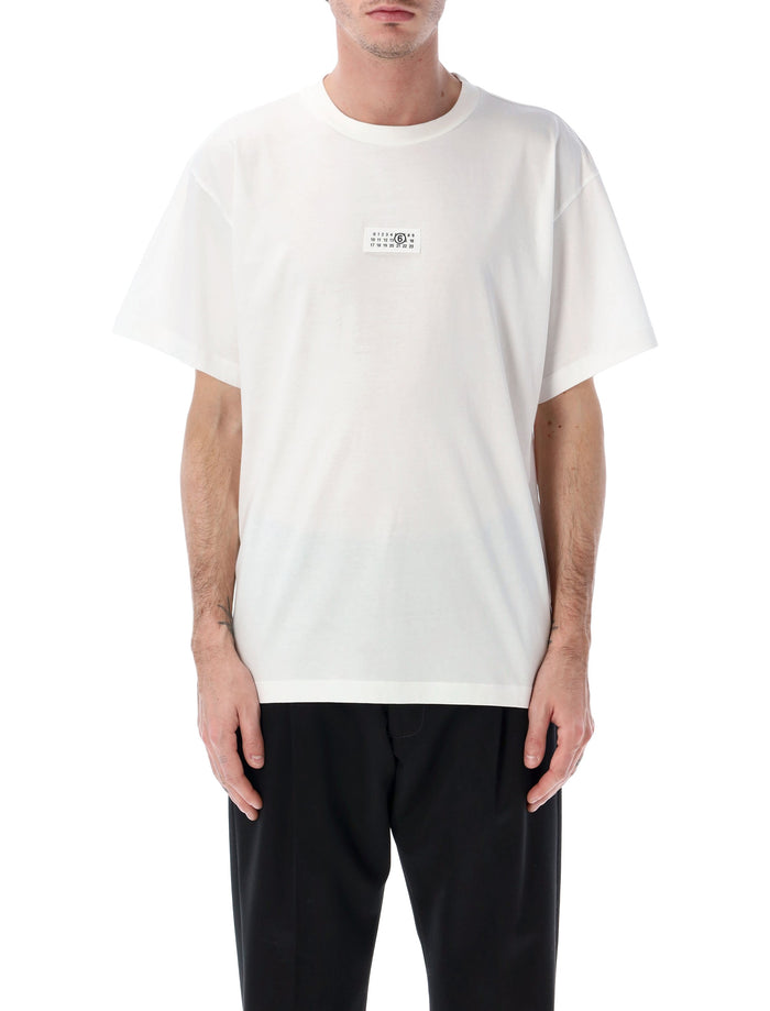 MM6 Maison Margiela Numeric cotton t-shirt White Tshirt