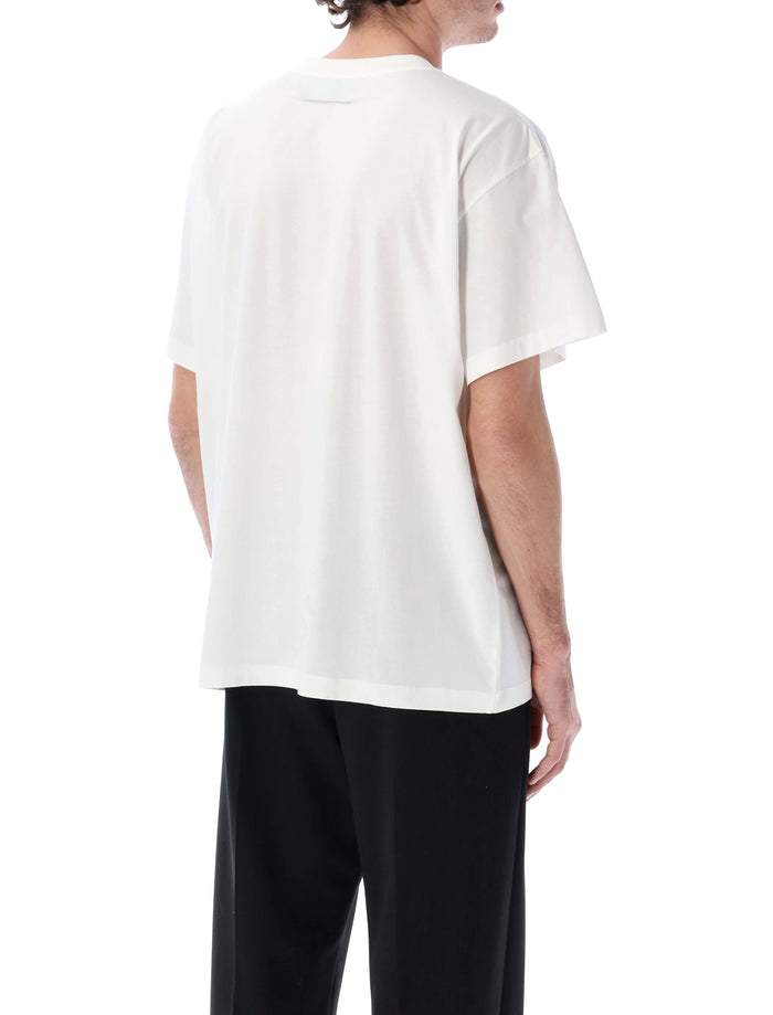 MM6 Maison Margiela Numeric cotton t-shirt White Tshirt