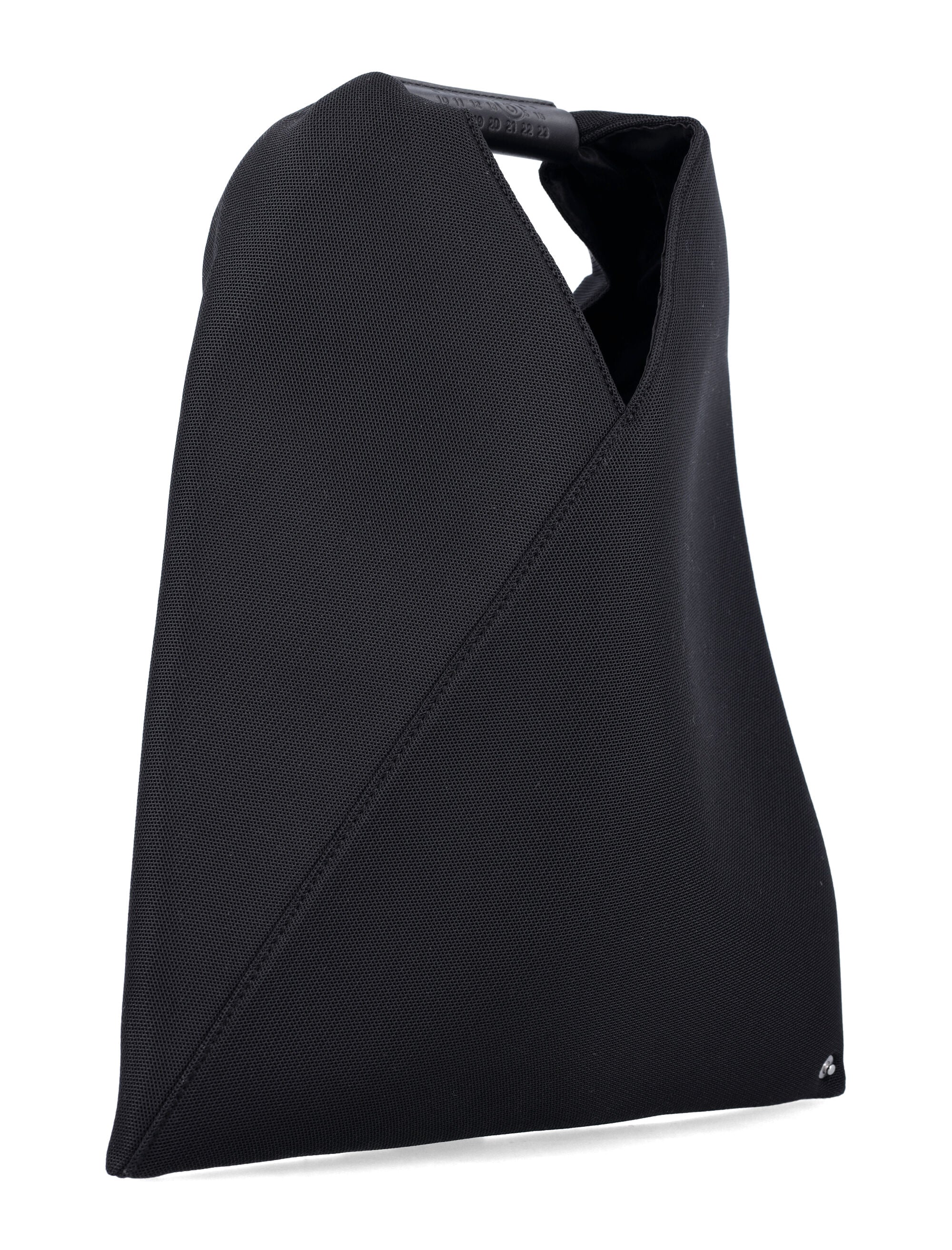 MM6 Small Japanese Mesh Bag Black Polyester Tote