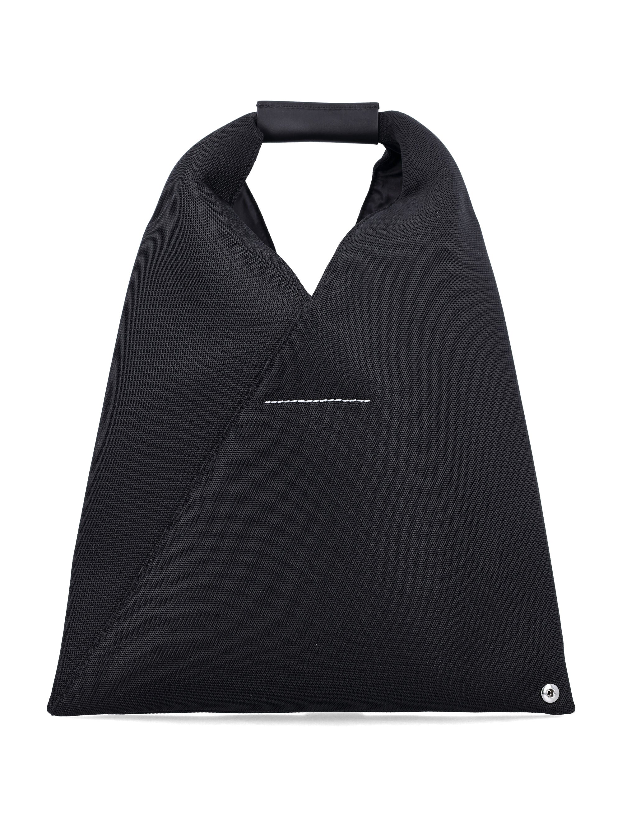 MM6 Small Japanese Mesh Bag Black Polyester Tote