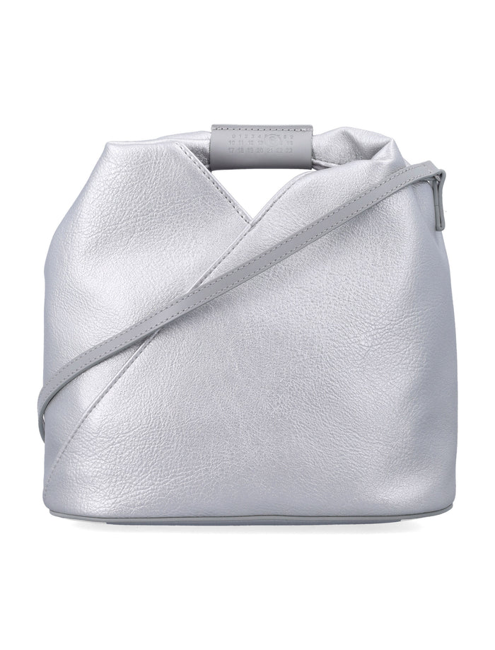 MM6 Maison Margiela Japanese crossbody bag Silver Polyurethane Contrast Shoulder