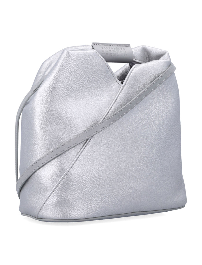 MM6 Maison Margiela Japanese crossbody bag Silver Polyurethane Contrast Shoulder