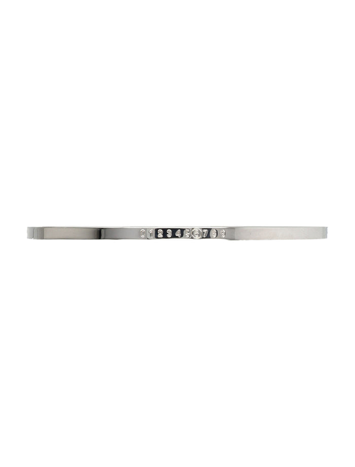 MM6 Maison Margiela cuff bracelet Silver Brass