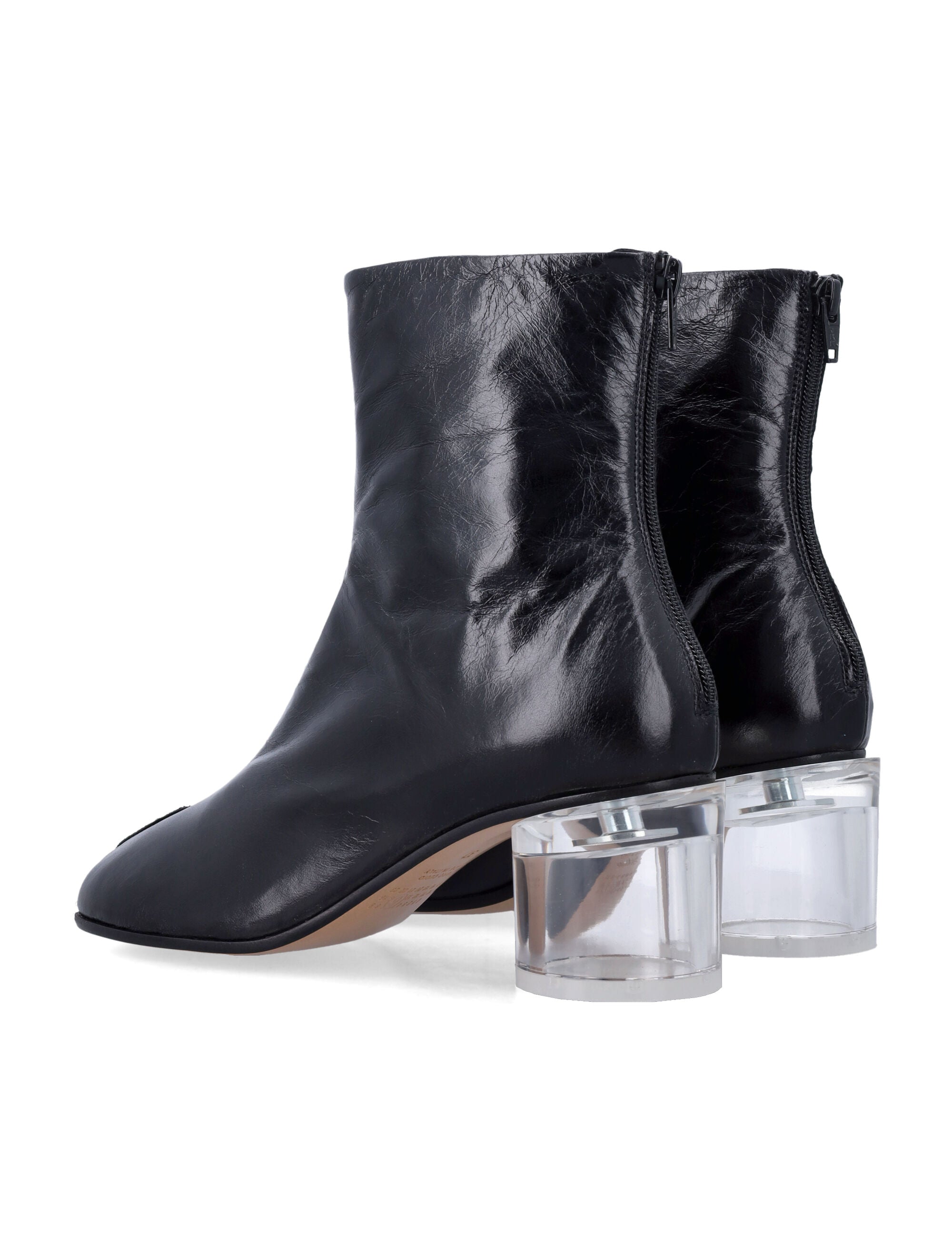 MM6 Anatomic ankle boots Black Upper
