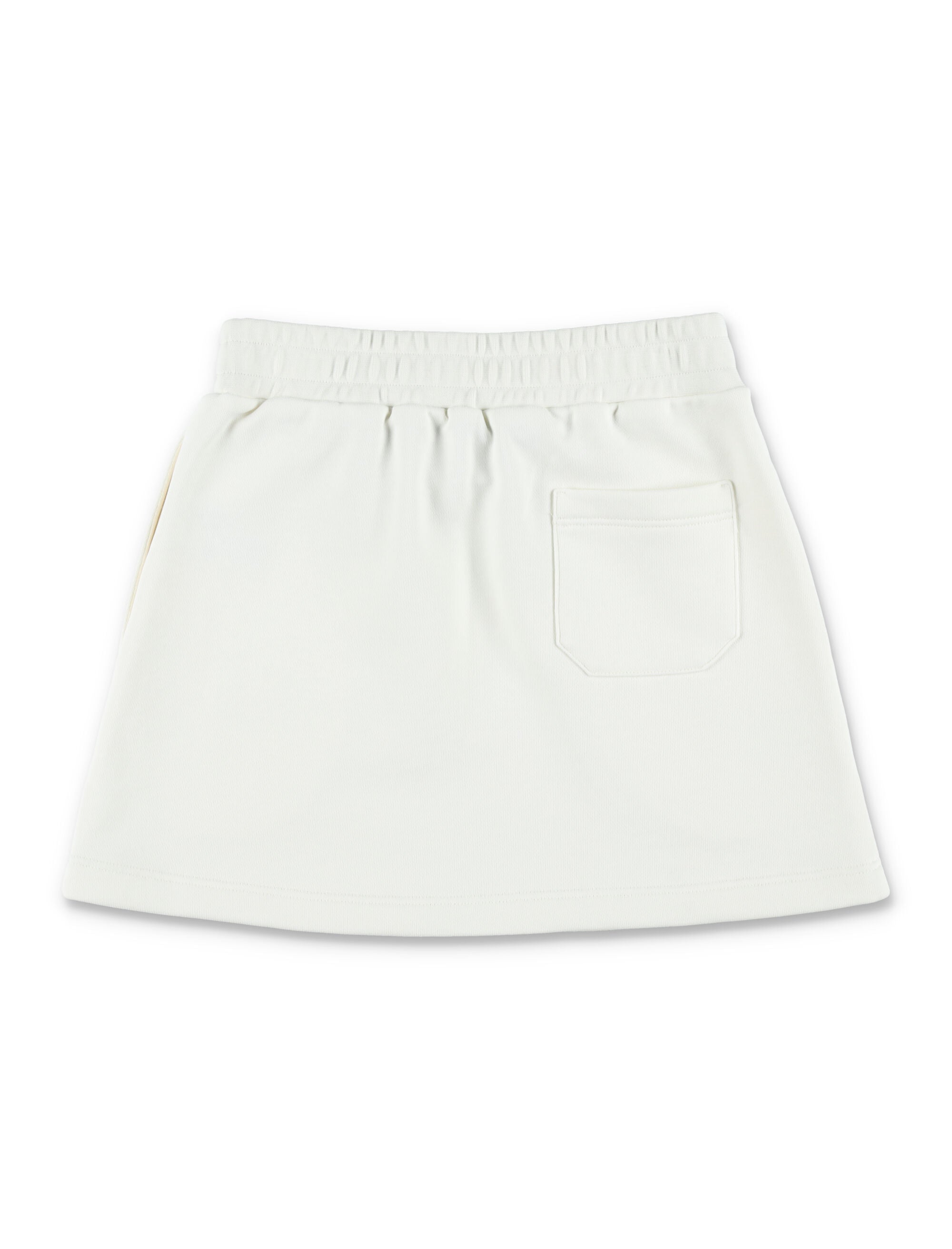 Golden Goose Kids rhinestone sweatskirt Heritage White Cotton Skirt