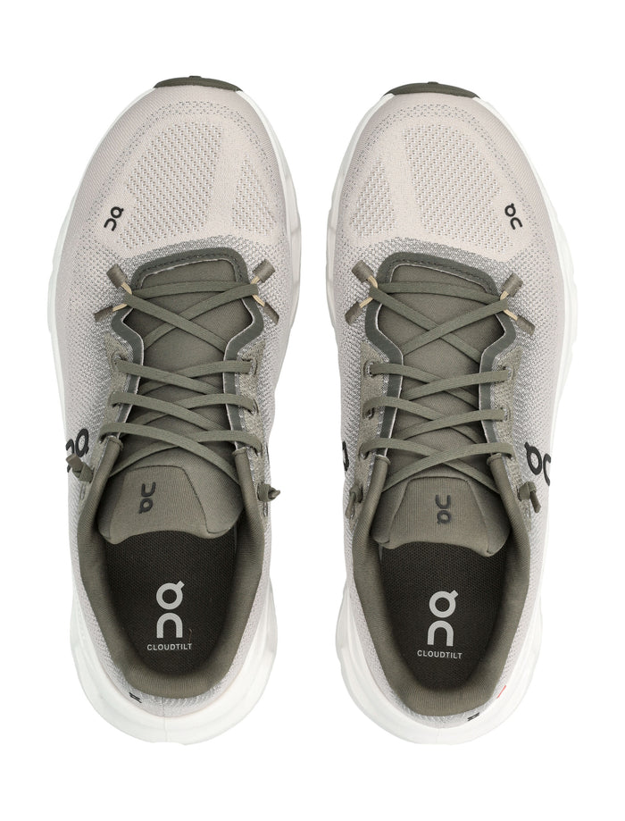 ON Running Cloudtilt Lightweight Sneakers in Desert and Olive Upper