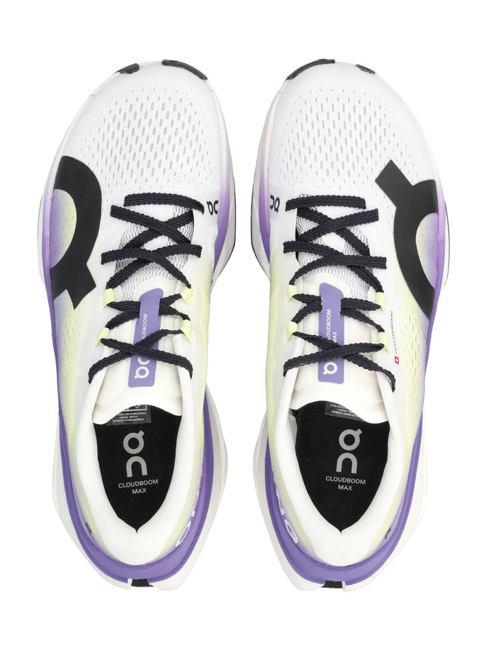 On Running Cloudboom Max marathon shoes White Juniper Upper Sneaker