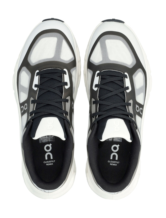 On Running Cloudtilt Remix Sneakers Black Ivory Upper