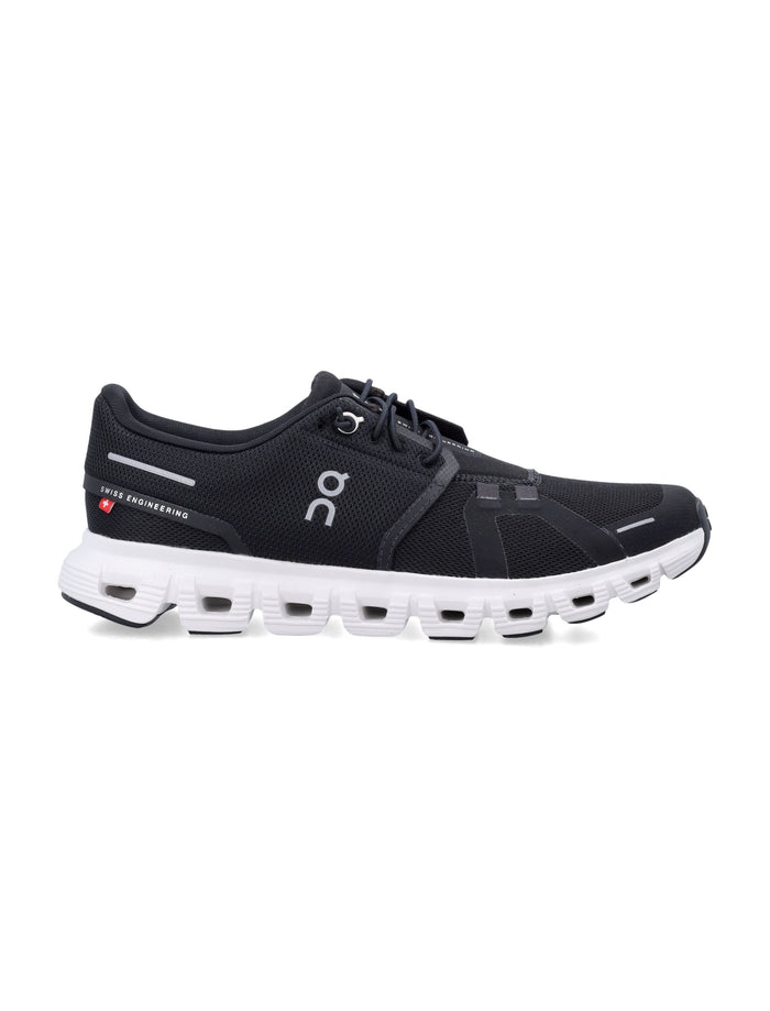 On Running Cloud 6 womans sneakers - Black White Upper