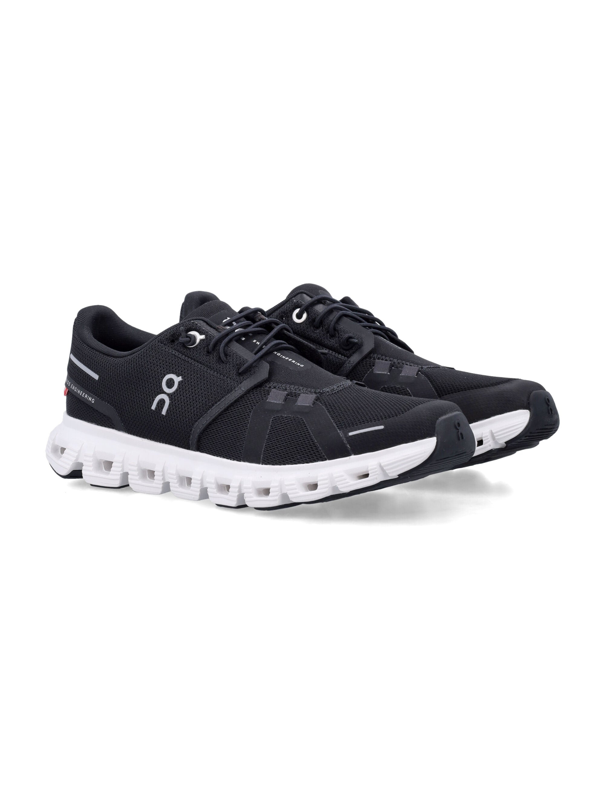 On Running Cloud 6 womans sneakers - Black White Upper