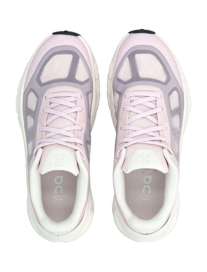 On Running Cloudtilt Remix Womans Sneakers Orchid Ivory Upper