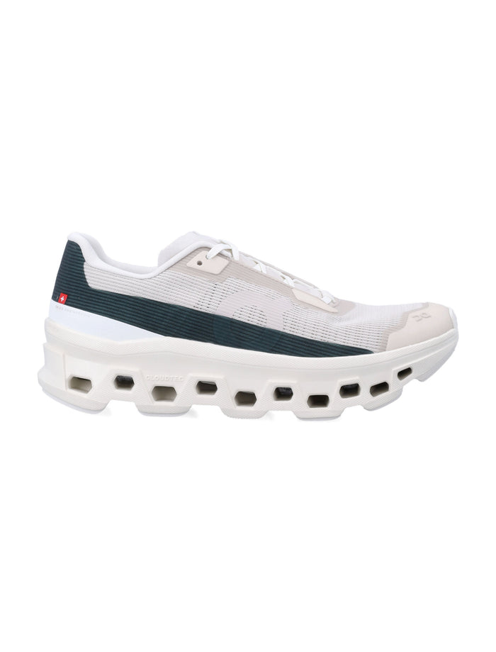 On Cloudmonster Void Womans Sneakers Ivory/pearl Upper