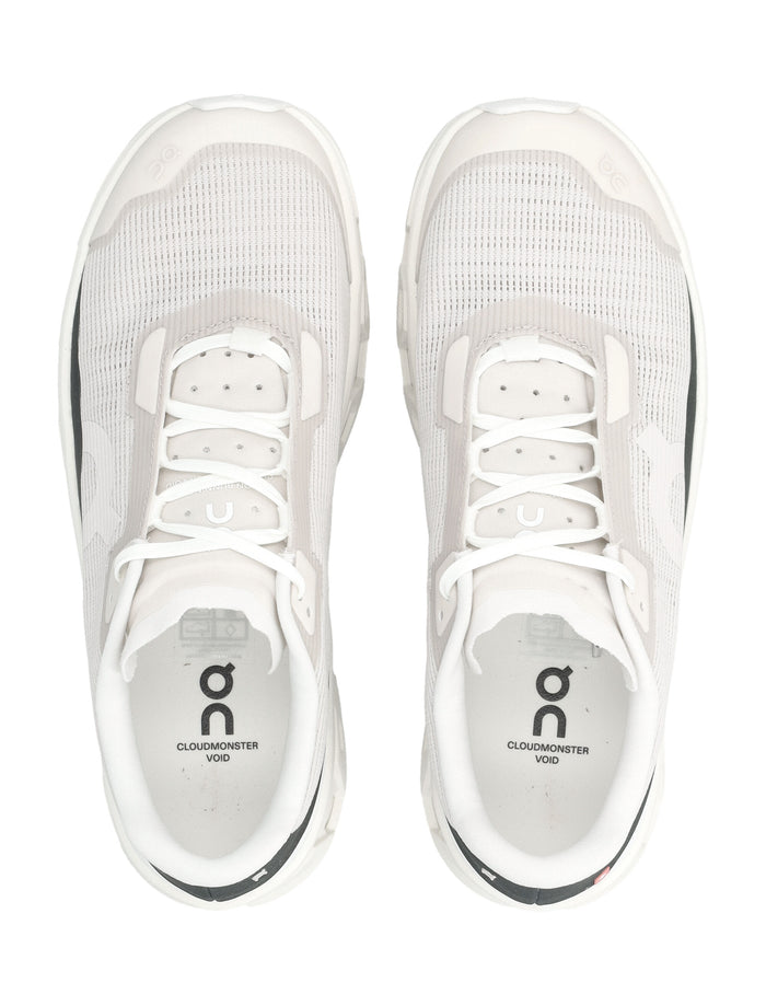 On Cloudmonster Void Womans Sneakers Ivory/pearl Upper